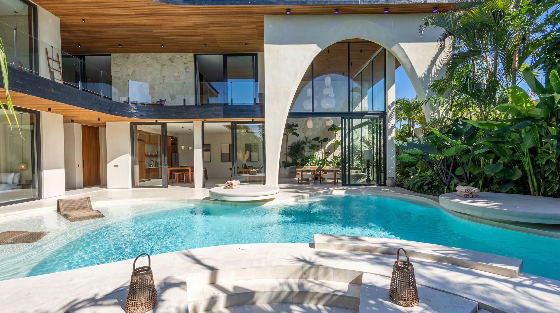 Original property photograph of a villa pool